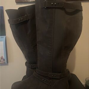 Torrid Dark Brown Heeled Boots